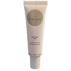 Flanerie Water Lily PHA Pore Refining Exfoliator 1.52oz/45ml Gentle Exfoliating